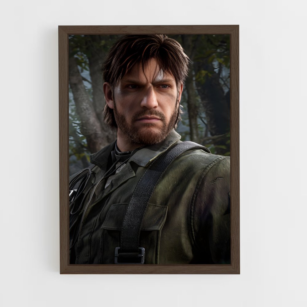 Poster Big boss – affiche Metal gear solid (vue 5)